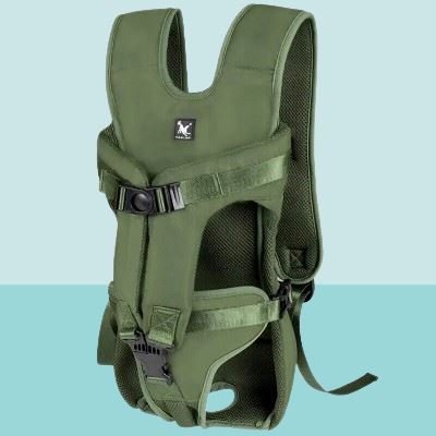 Sac à Dos pour Chien - PetCarrier™ - Vert - Chien en vadrouille